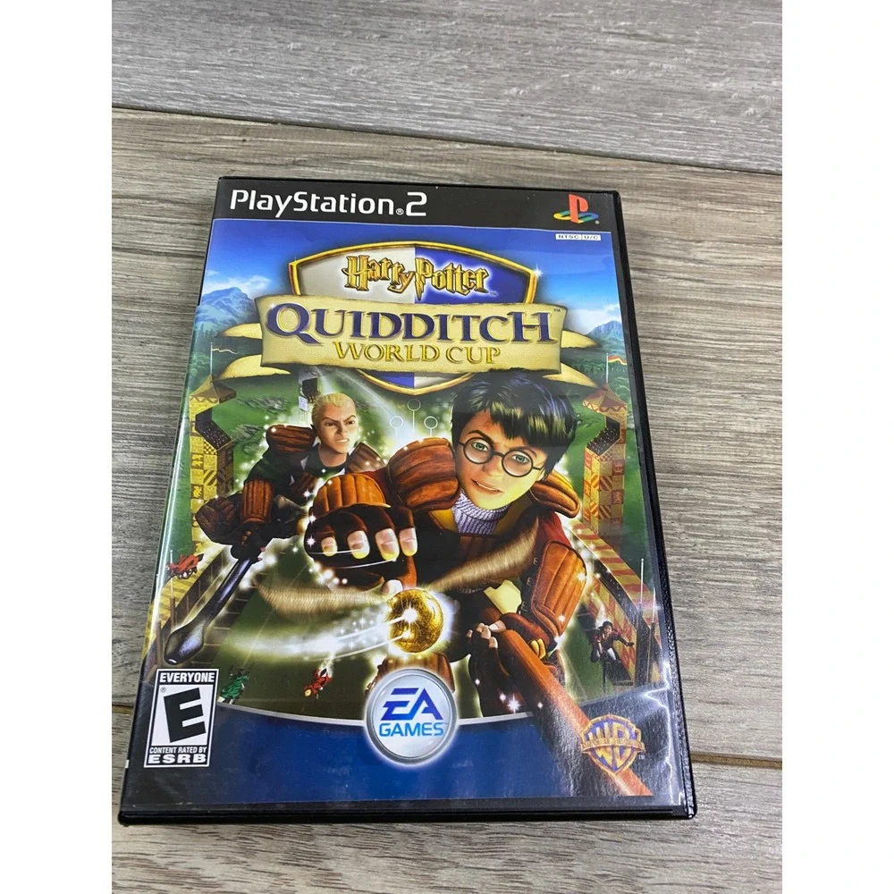 Harry Potter Quidditch World Cup PlayStation 2 PS2 CASE & MANUAL ONLY No Disc